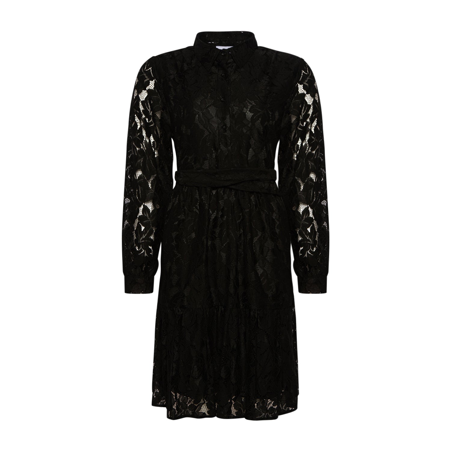 Noella Pixi Shirt Dress, Black