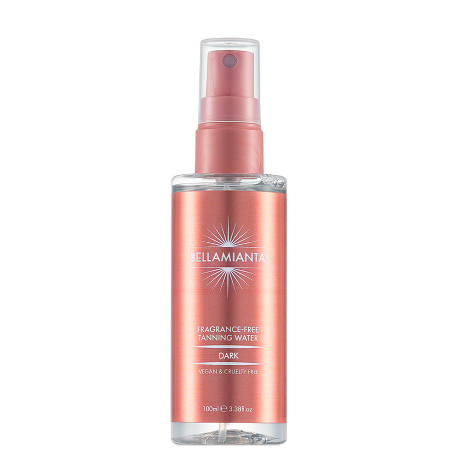 Bellamianta Fragrance-Free Tanning Water, Dark