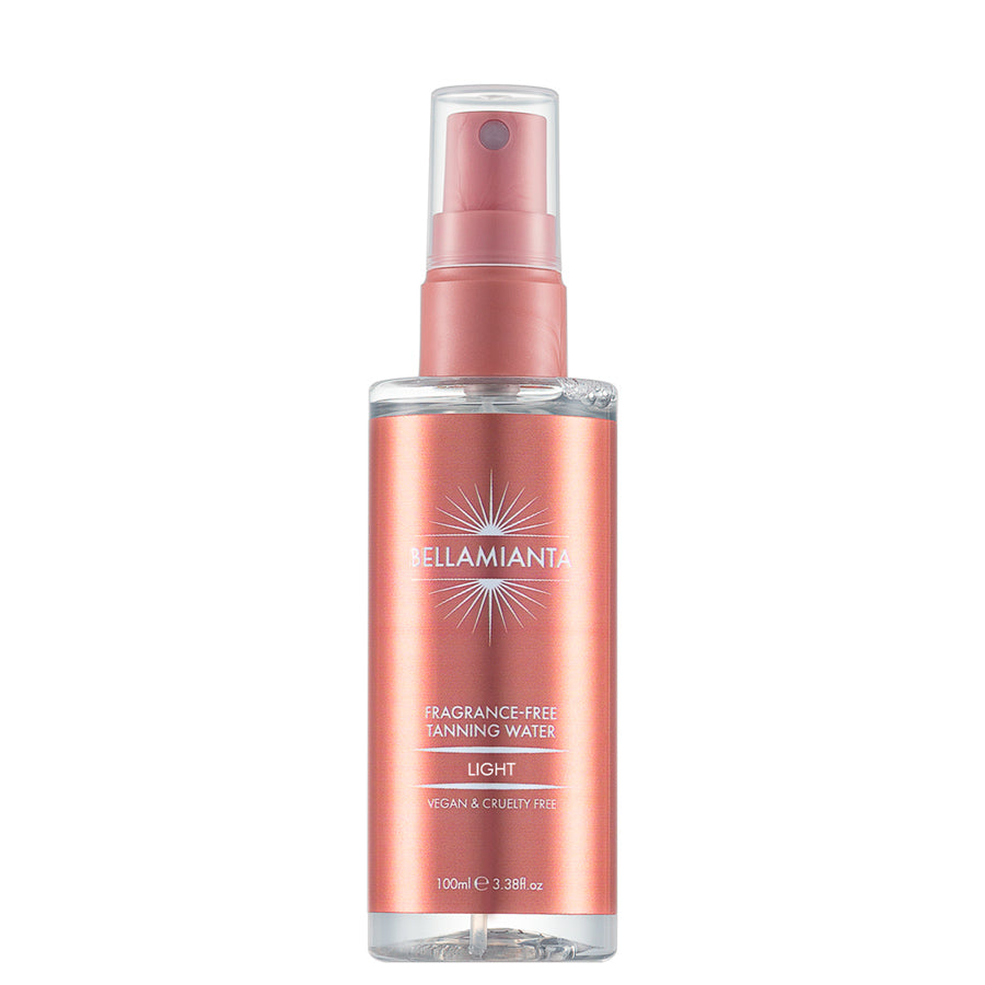 Bellamianta Fragrance-Free Tanning Water, Light