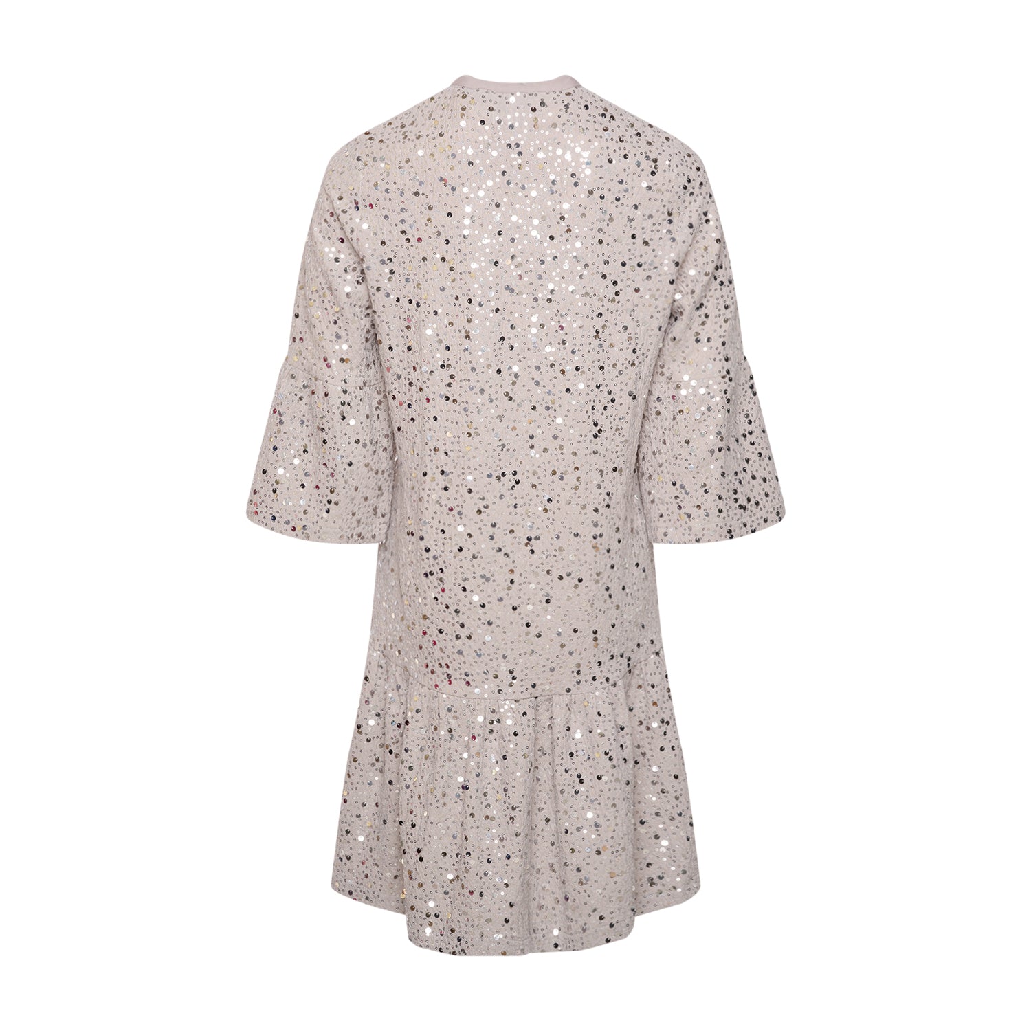 Noella Verona Short Dress, Grey/Silver