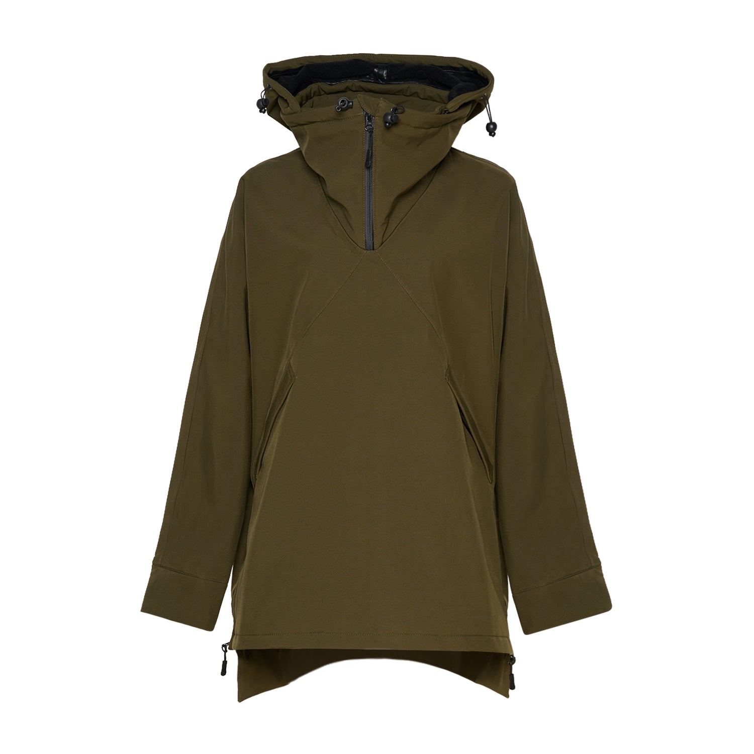 Noella Water Anorak Fleece, Army