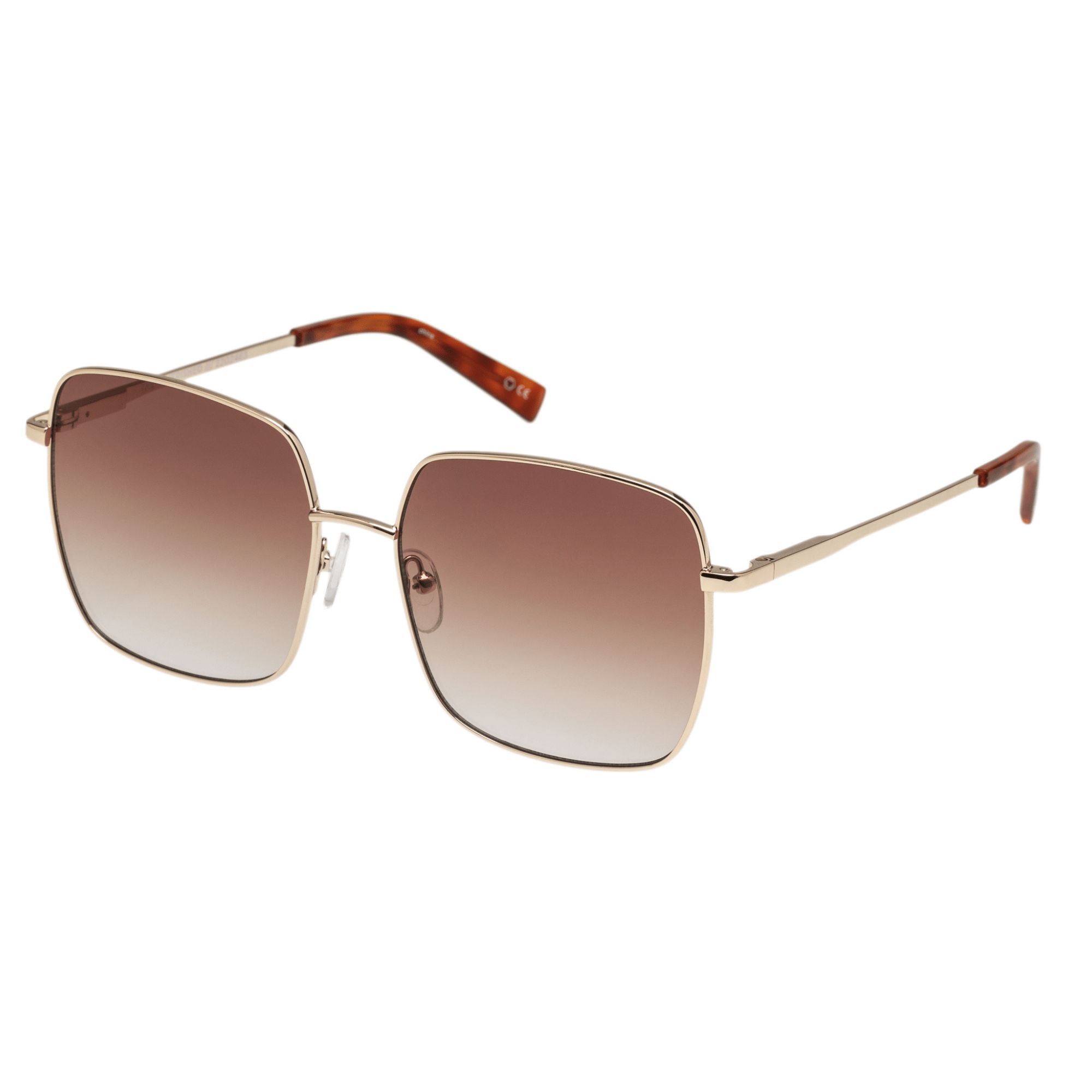 Le Specs cherished gold tan solbriller