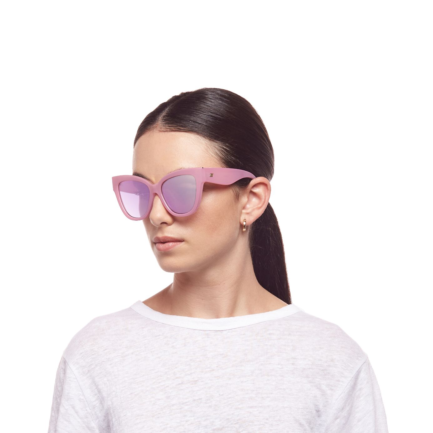 Le Specs la vacanze solbriller rose