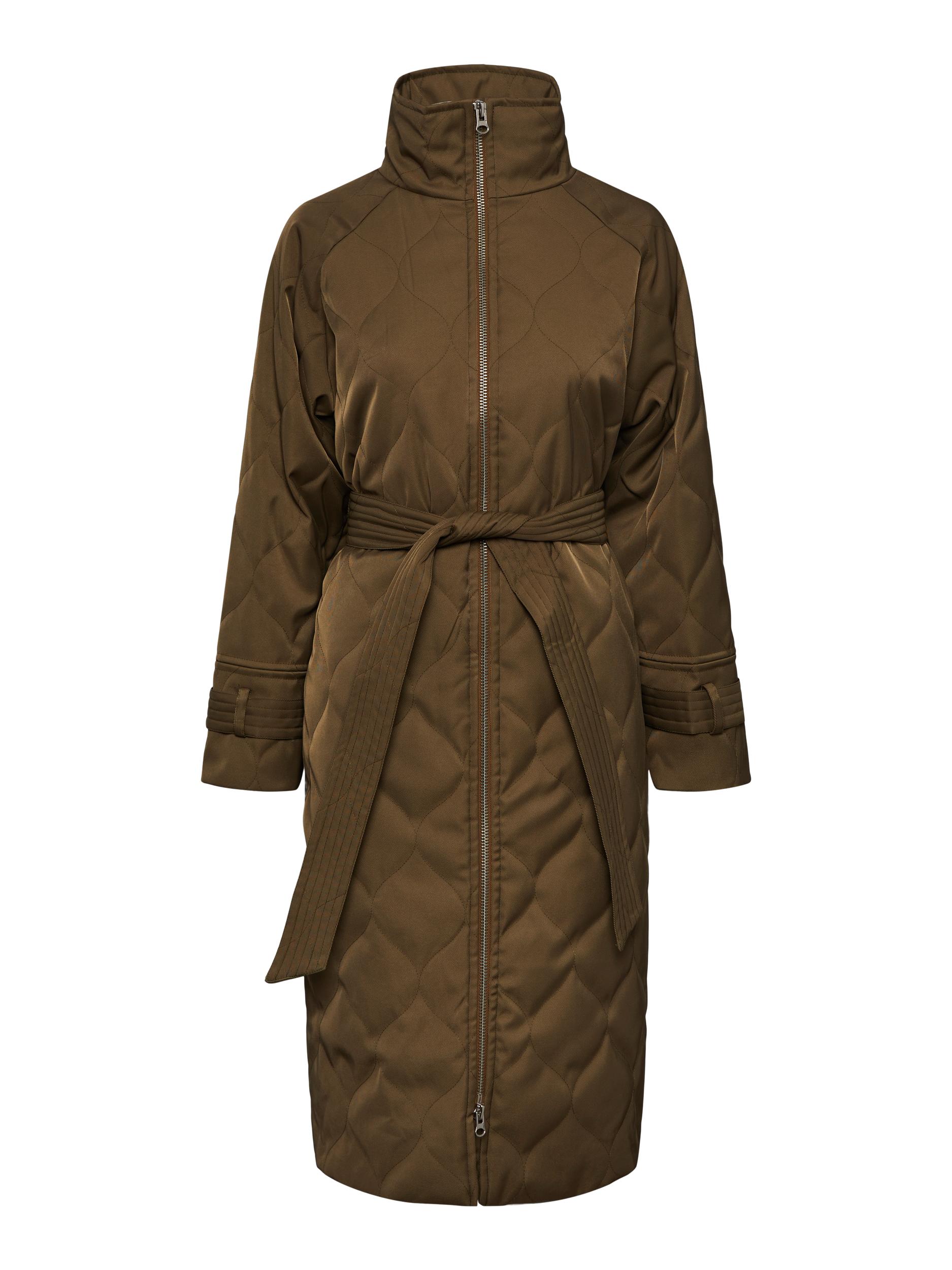 Y.A.S Beama quilted coat
