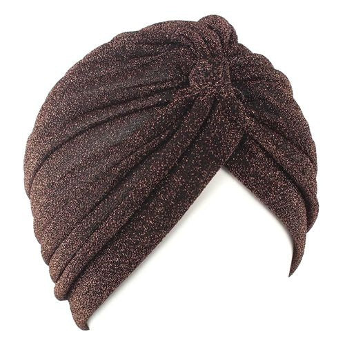 glitter turban, glimmer, brun, hat, hue