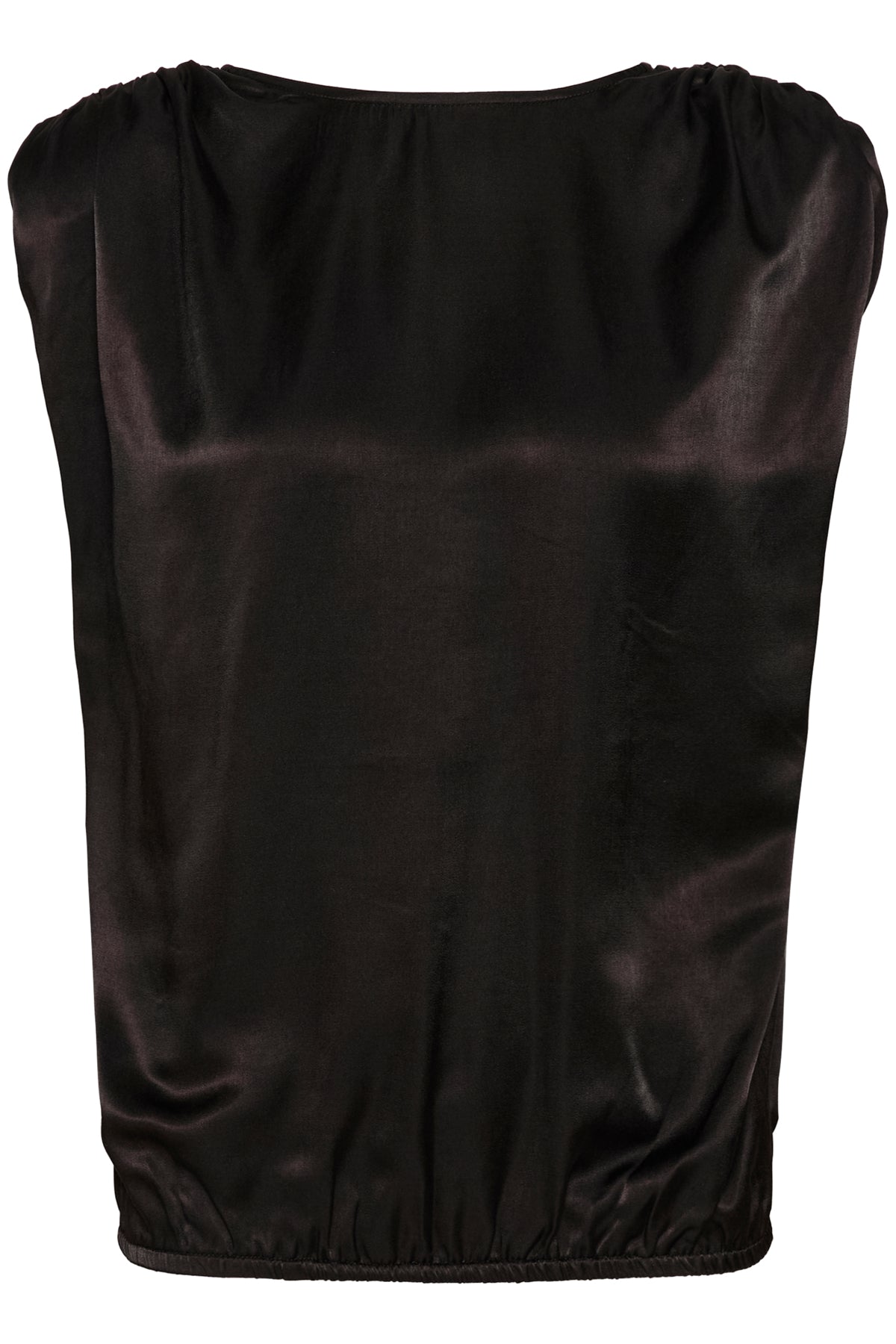 My Essential Wardrobe EstelleMW Wrap Top, Black