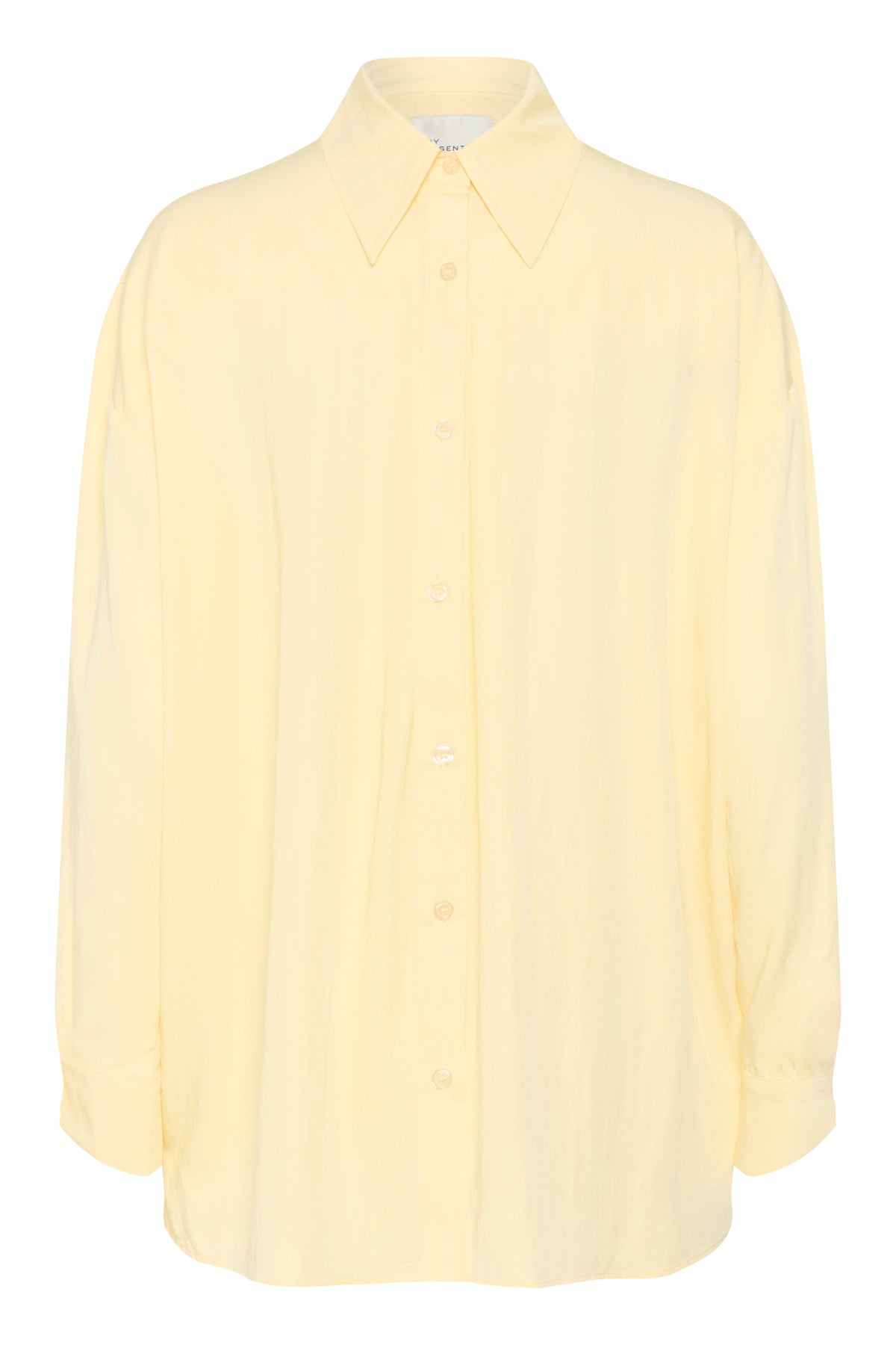 My Essential Wardrobe Gilda Shirt, Pastel Yellow