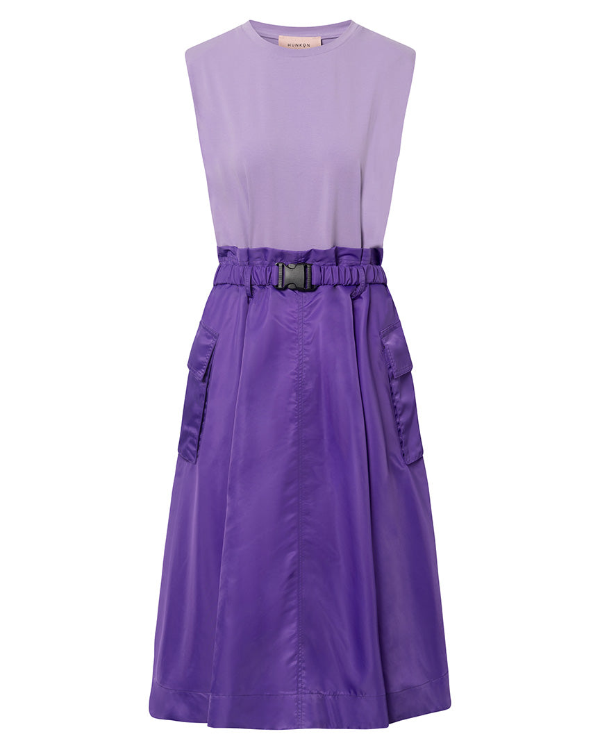 Hunkøn Onyx Dress, Purple