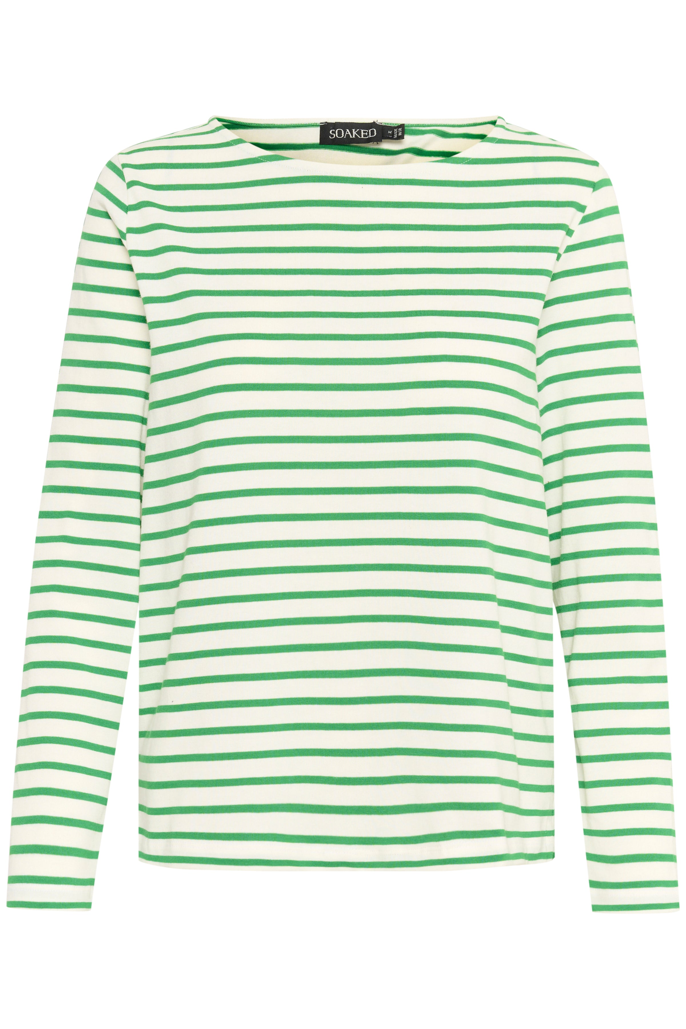 Soaked Neo Long sleeve - Green stripe