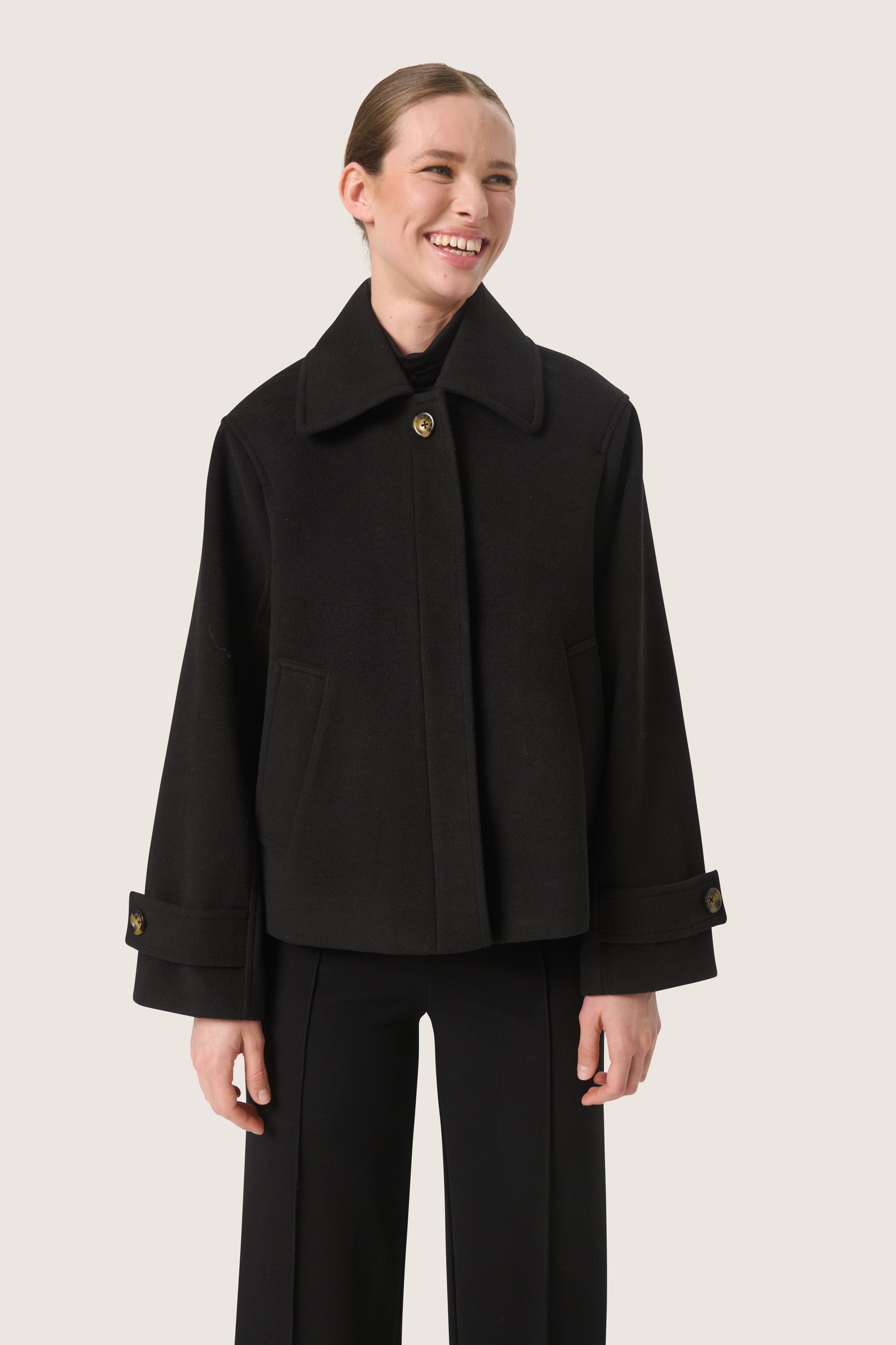 Soaked Rubie Akeleje Jacket, Black