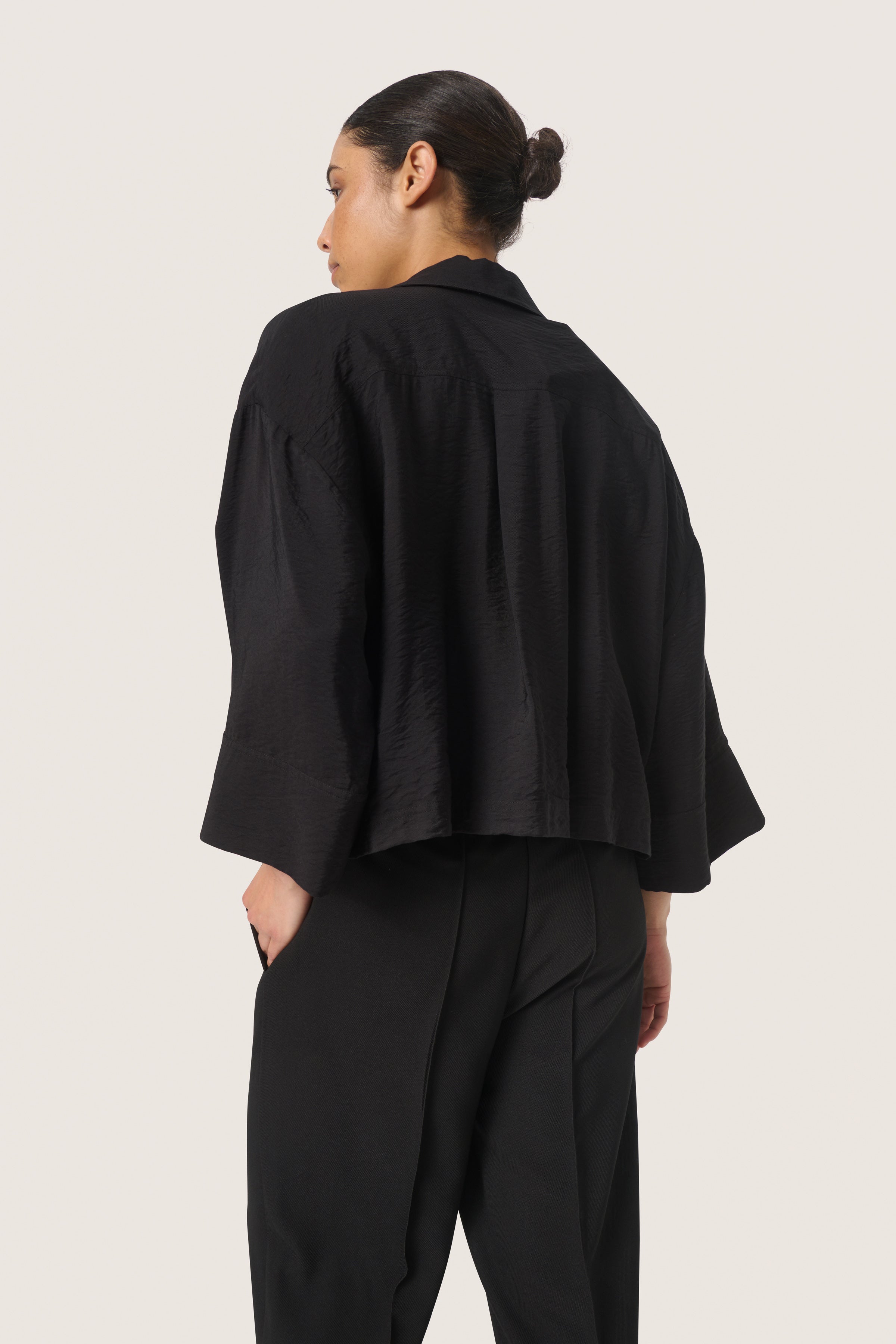 Soaked Silja Shirt, Black