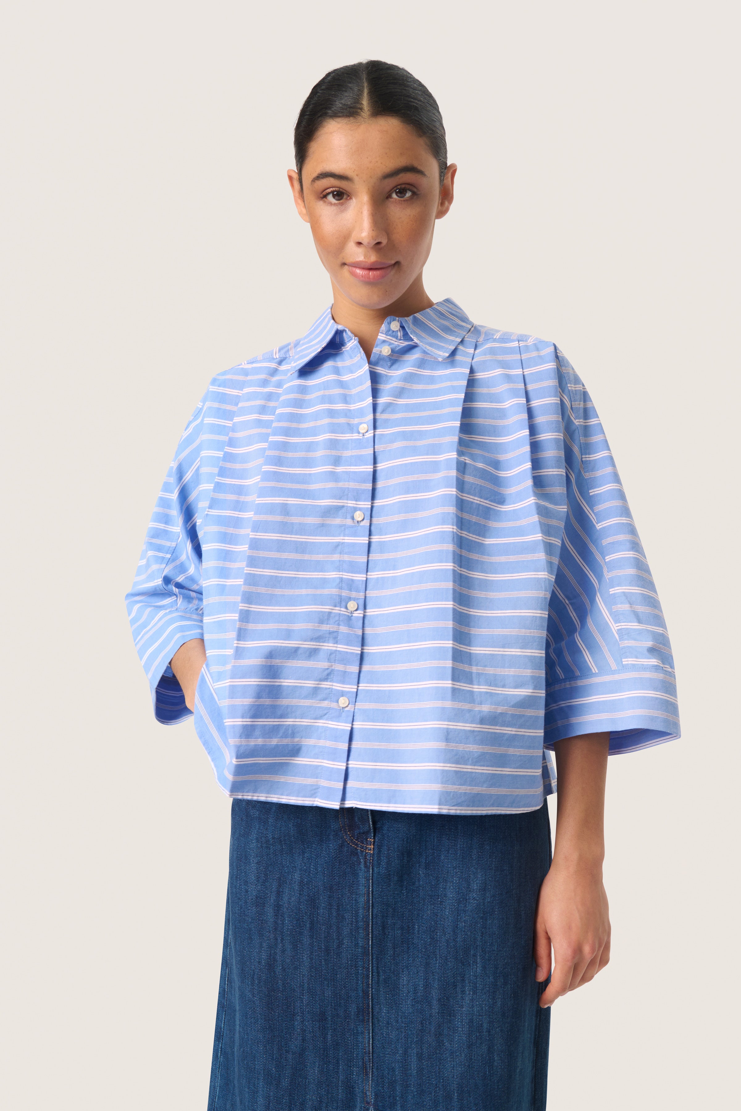 Soaked Merona Shirt, Stripe