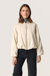 Soaked Kalea Bomber Jacket, Creme