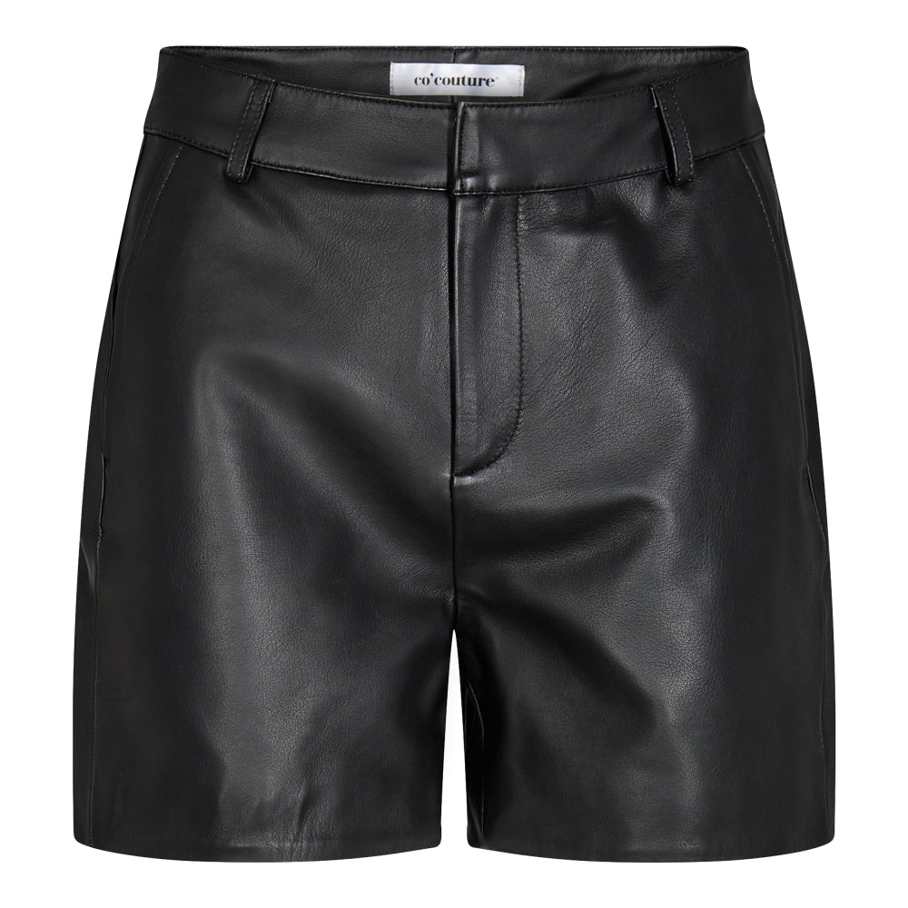 Co'couture Phoebe Midi Leather Shorts