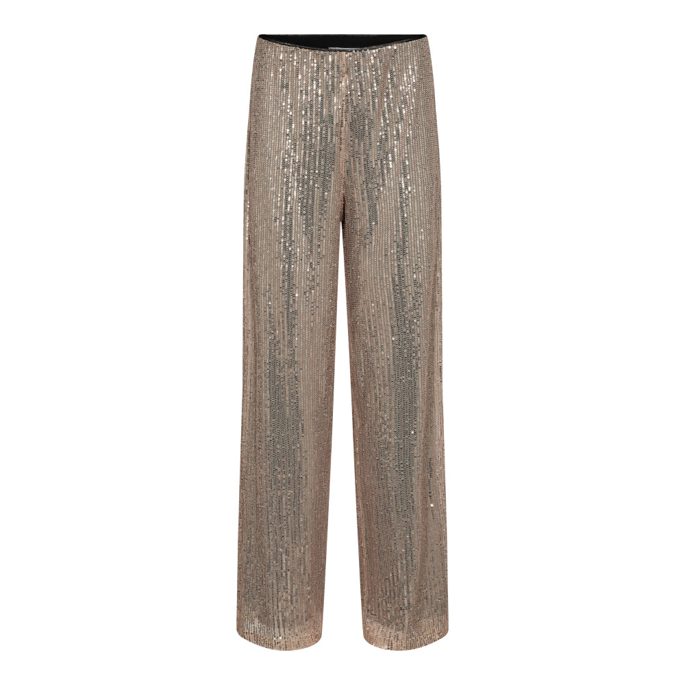 Co'couture SageCC Sequin Pant, Nude