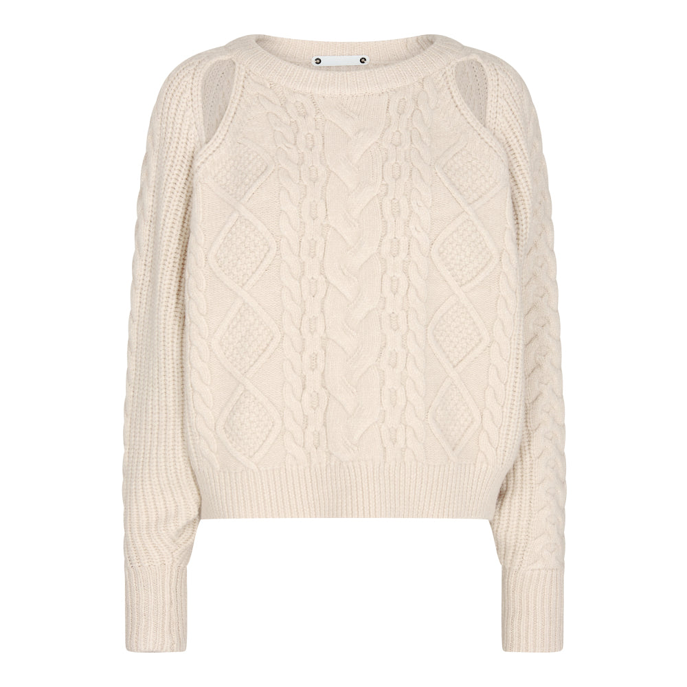 Co'couture RowCC Cable Knit, Pearl