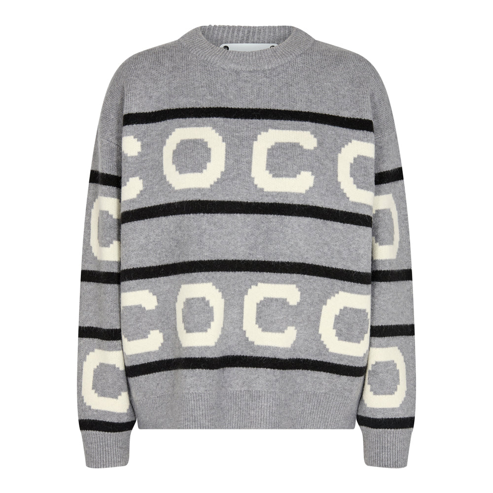 Co'couture RowCC Logo Knit, Grey