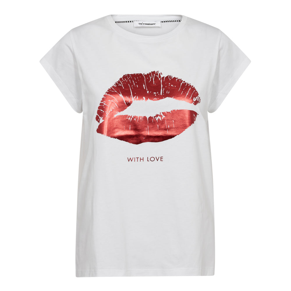 Co'couture The KissCC Tee, red