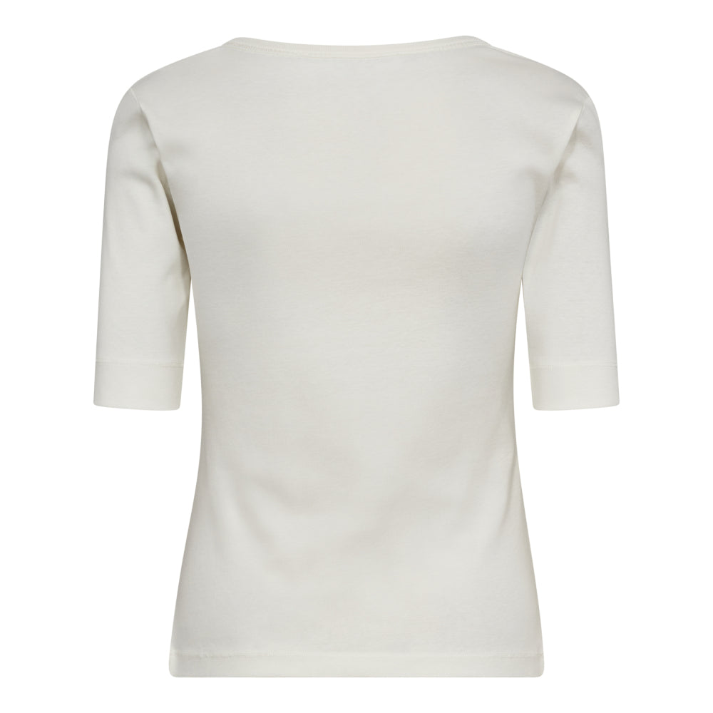 Co'couture GrannyCC V neck Tee, Off White