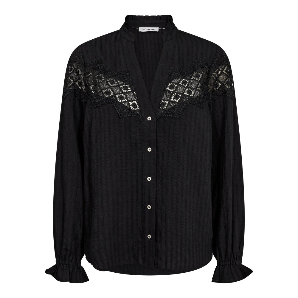 Co'couture SelmaCC Angle Lace Shirt