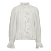 Co'couture MelinaCC Frill Shirt, White