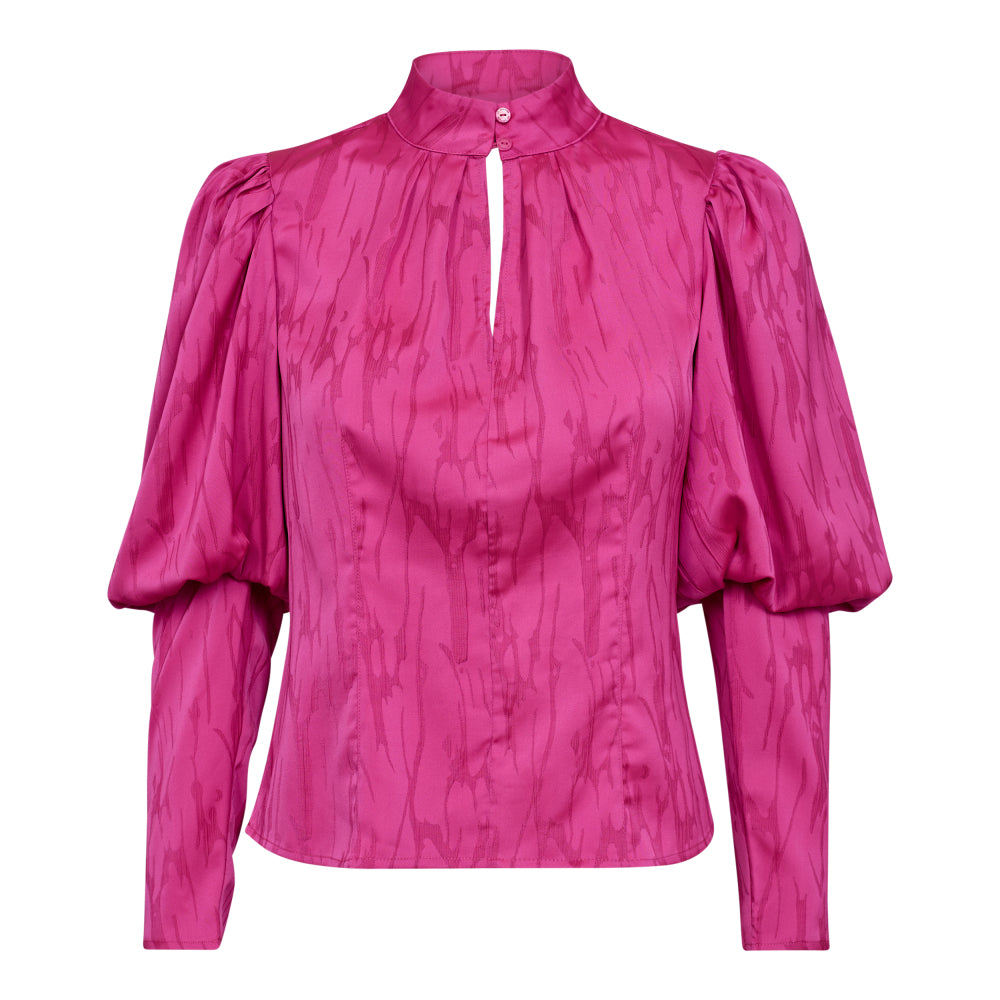 Co'couture SiriCC Open Back Blouse, Pink