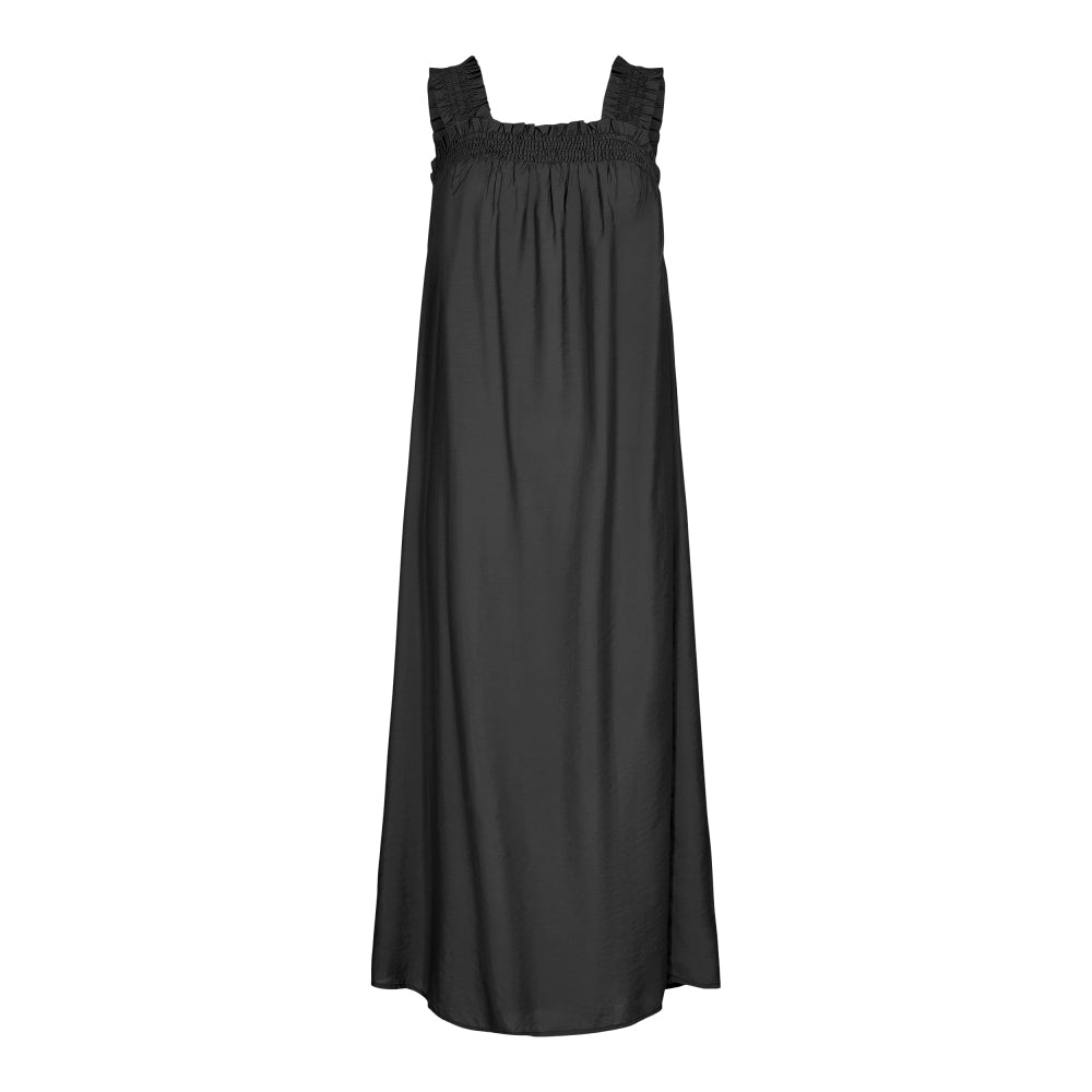 Co'couture Callum Smock Long Strap Dress, Black