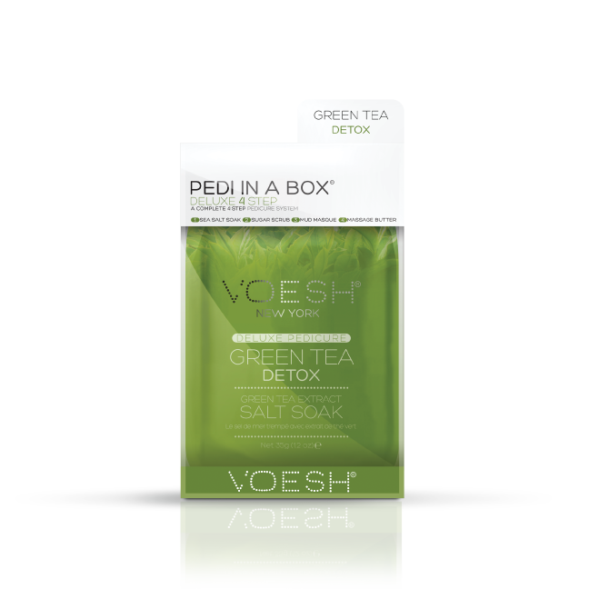 Voesh Pedi in a box, Green Tea Detox