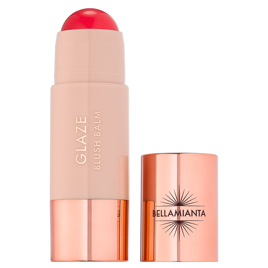 Bellamianta Glaze Blush Balm, Poppy