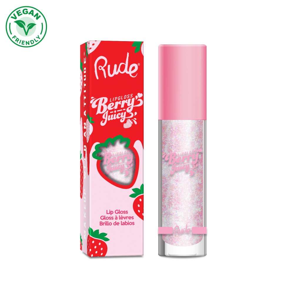 Rude Berry Juicy Lip Gloss, Crystalize