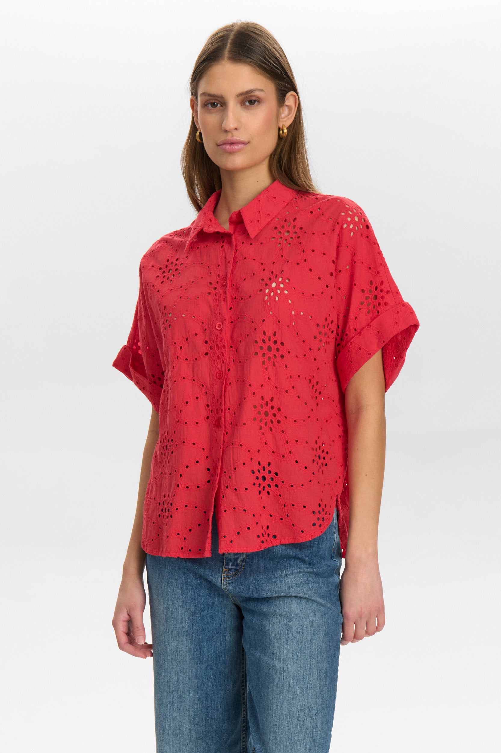 Nümph Nukarissa Shirt, Red