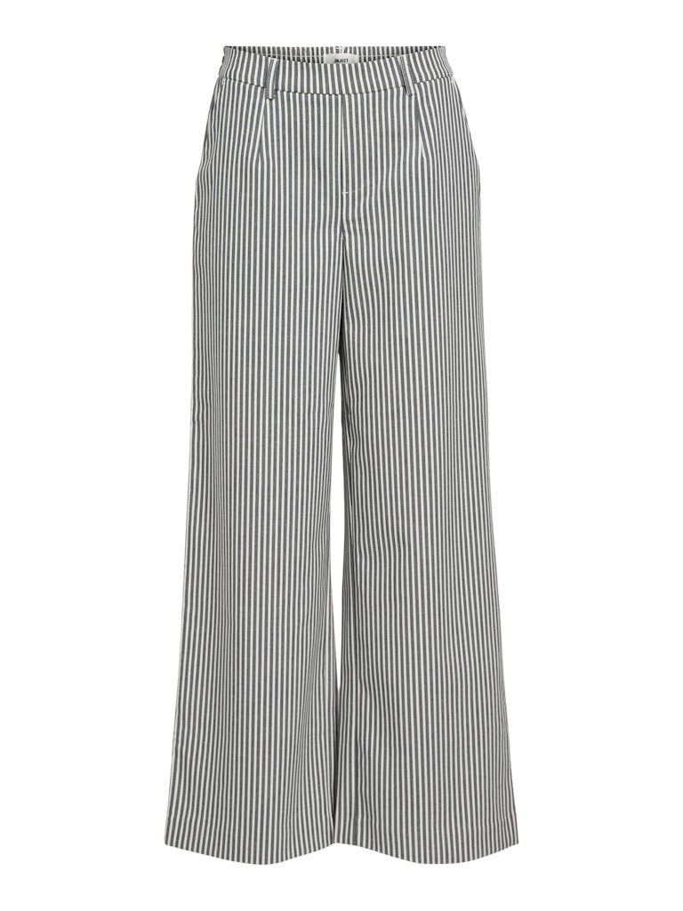 Object Lisa wide pants, Navy Stribe