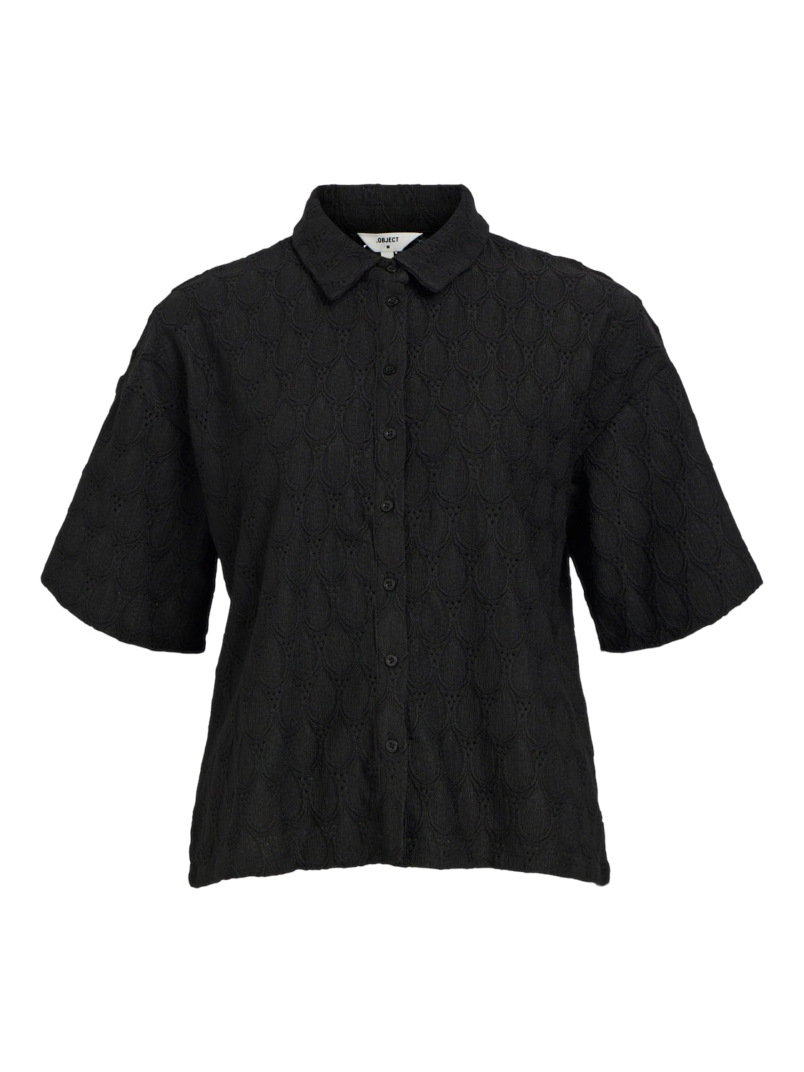 Object Feodora 2/4 Shirt, Black
