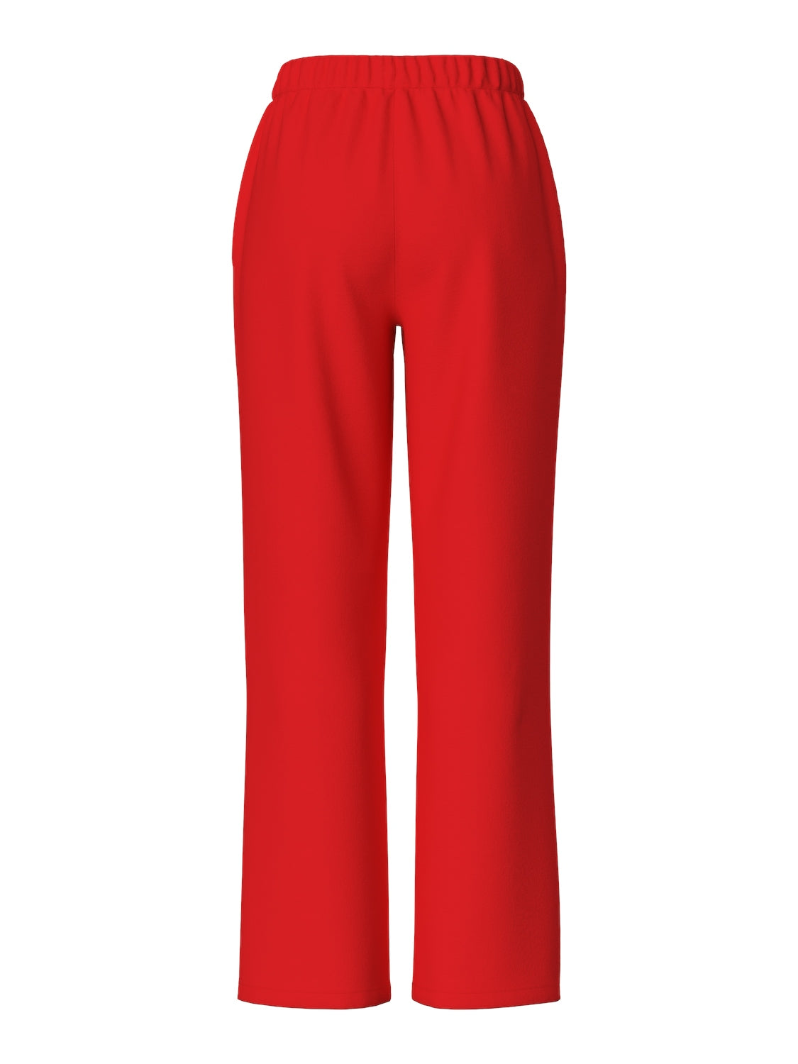 Pieces Chilli Summer Wide Sweat Pants, Red