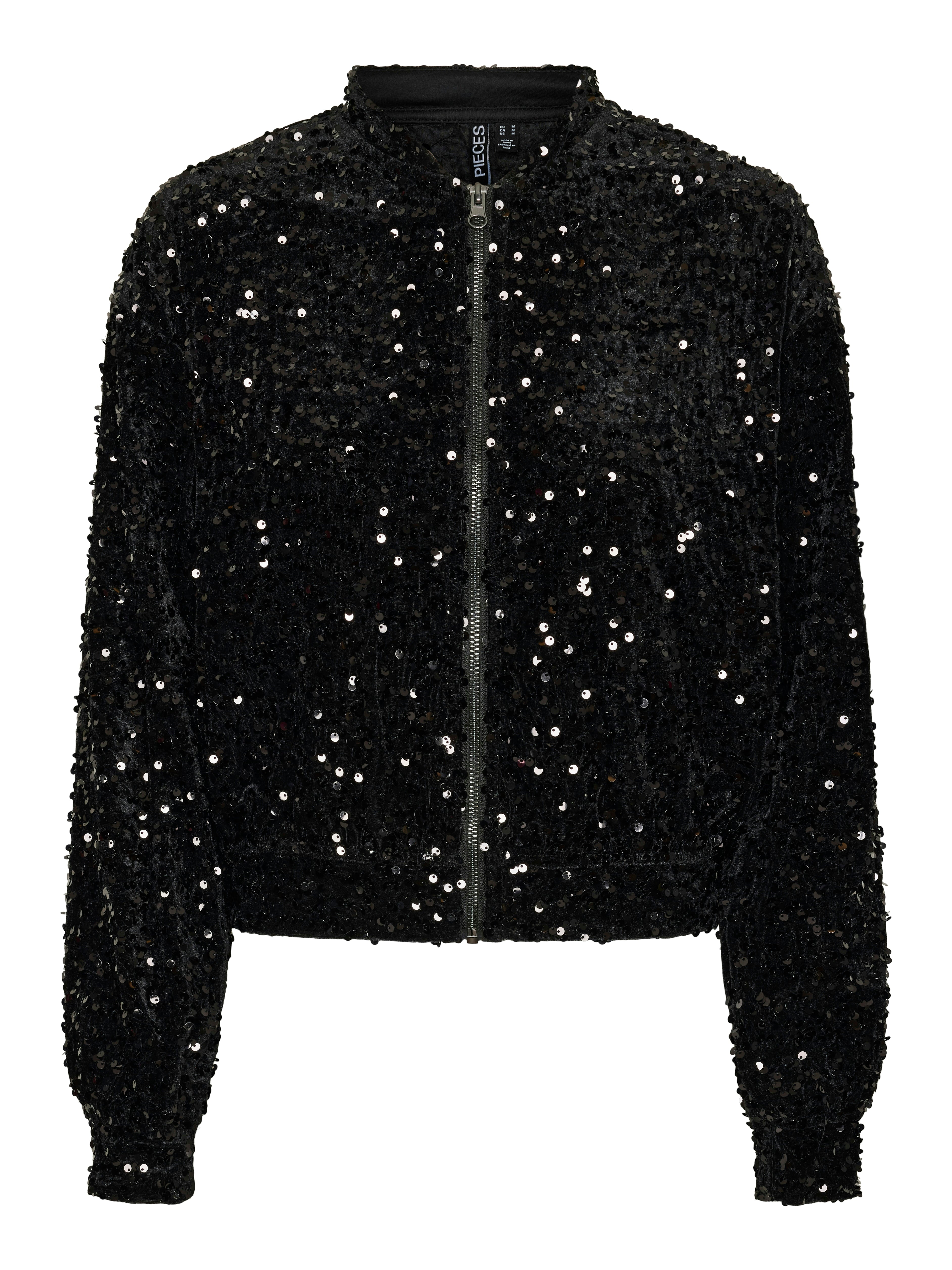 Pieces Kam Bomber, Black