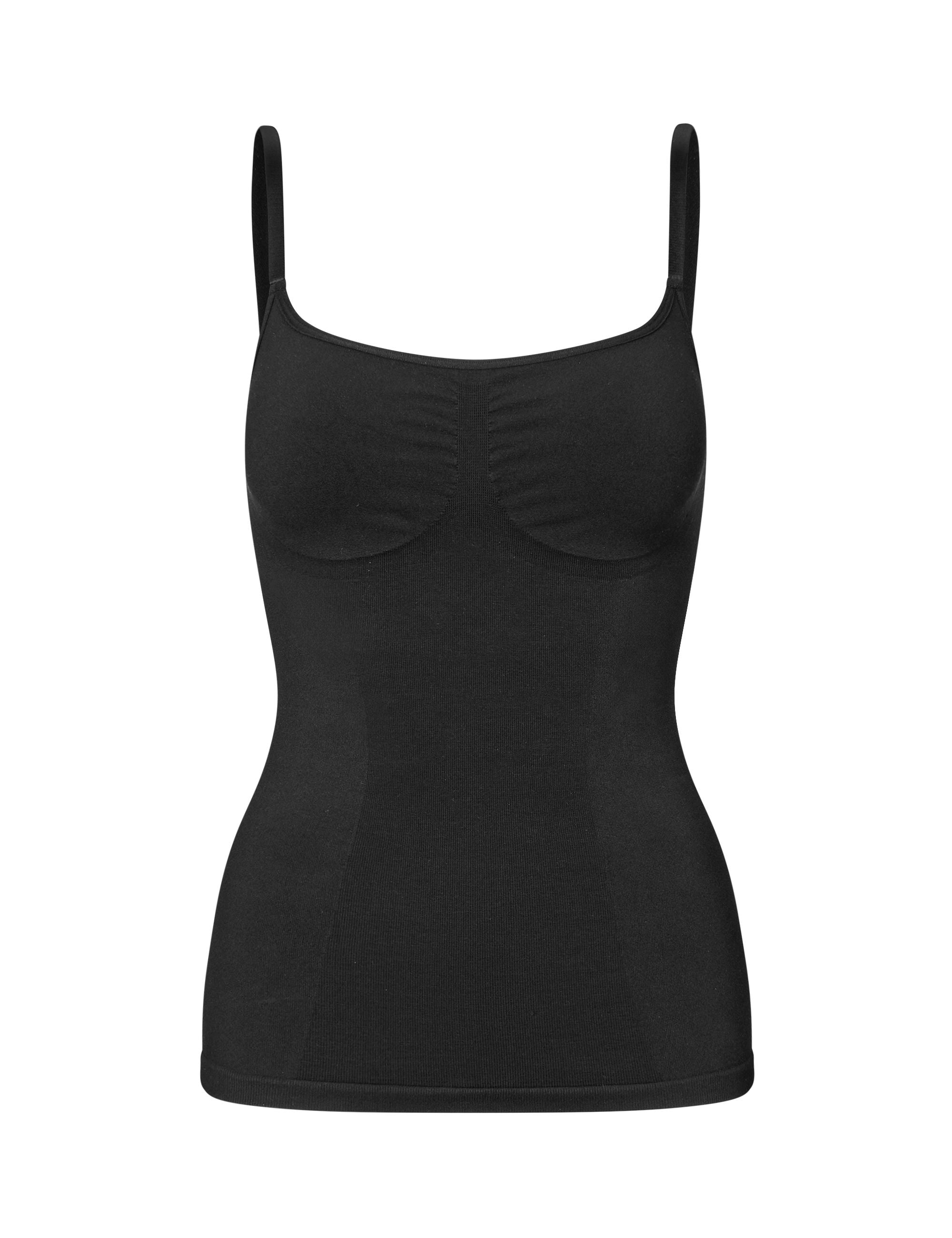 LYKKELAND Second Skin Cami Top, Black