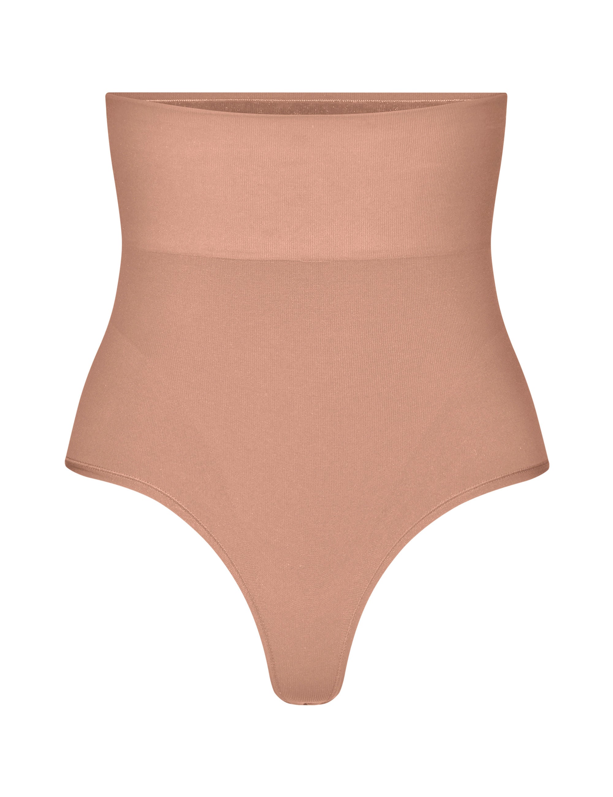 LYKKELAND Second Skin High Waist Thong, Tan