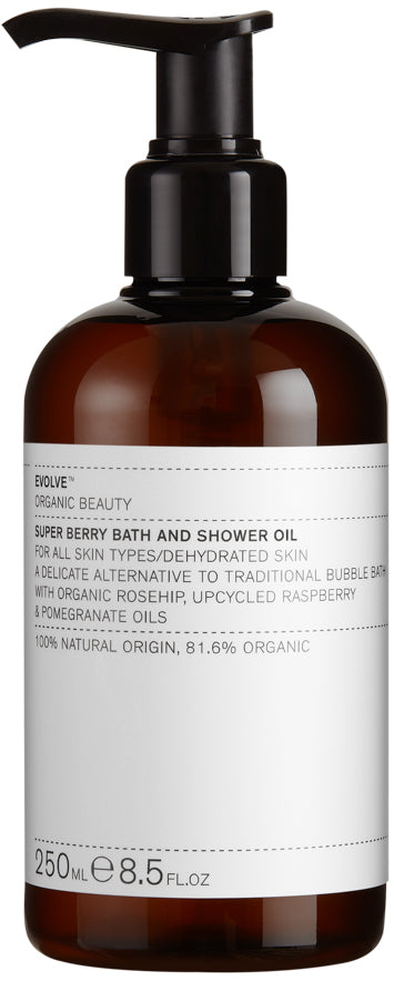 Evolve Super Berry Bath & Shower Oil, 250 ml