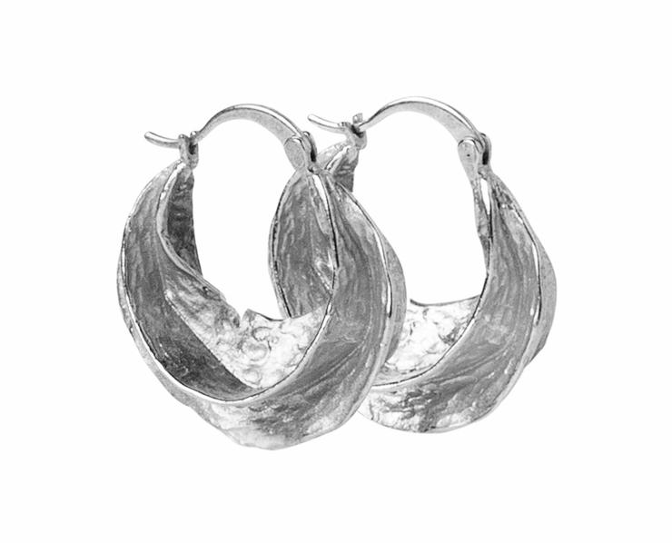 Pico Afrika øreringe - Silver