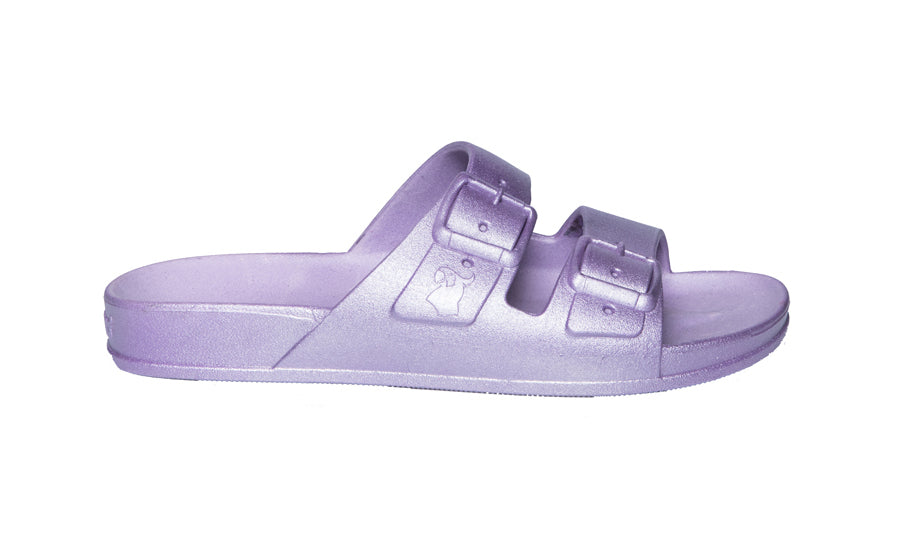 sandal glimmer purple lilla