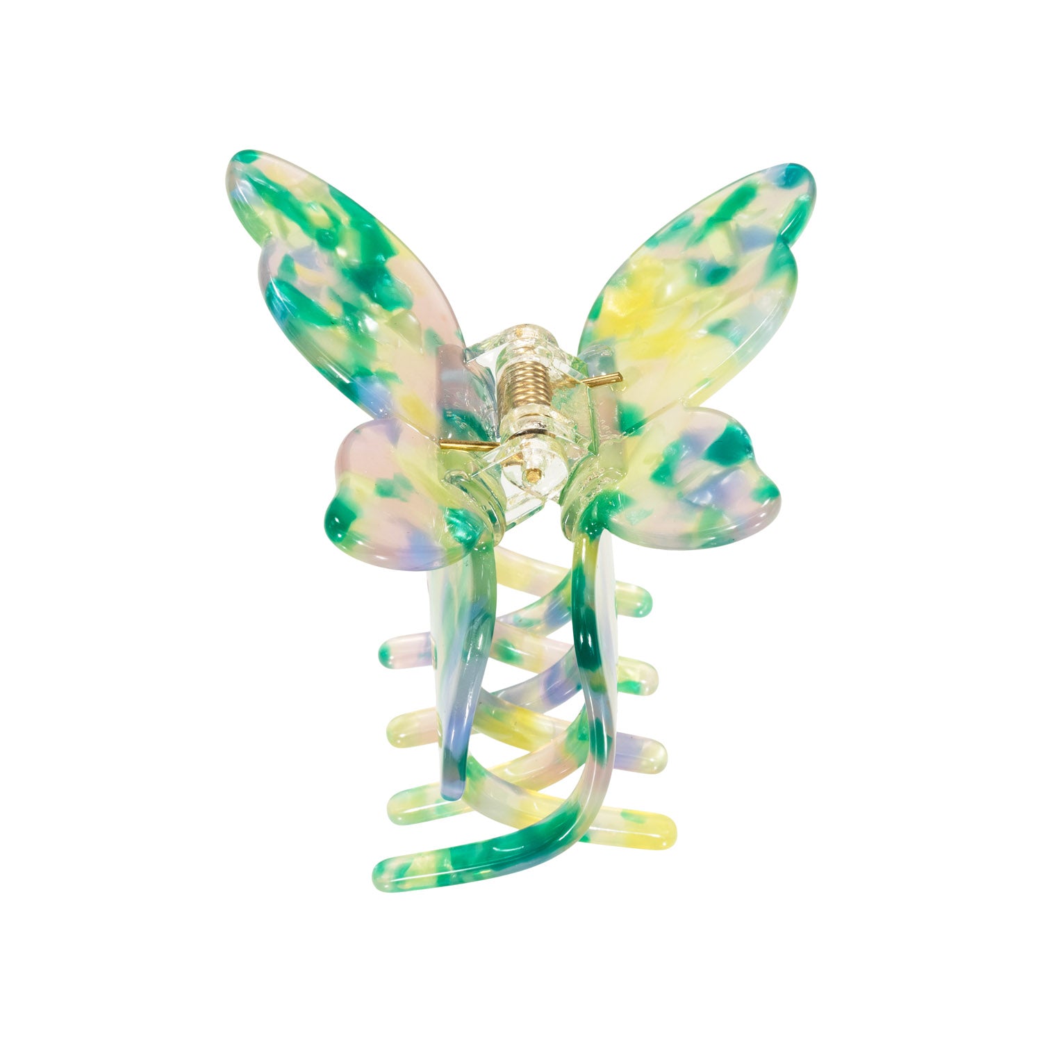 Pico Butterfly claw hårklemme - green multi