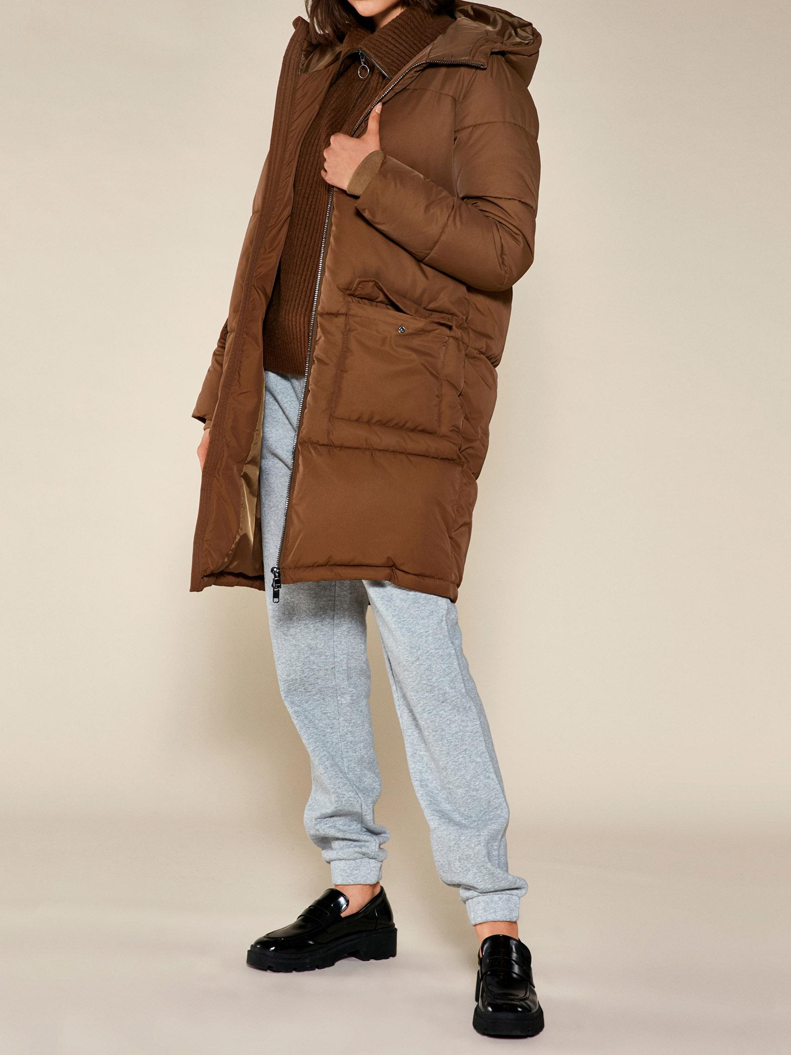 Object Zhanna long jacket brown