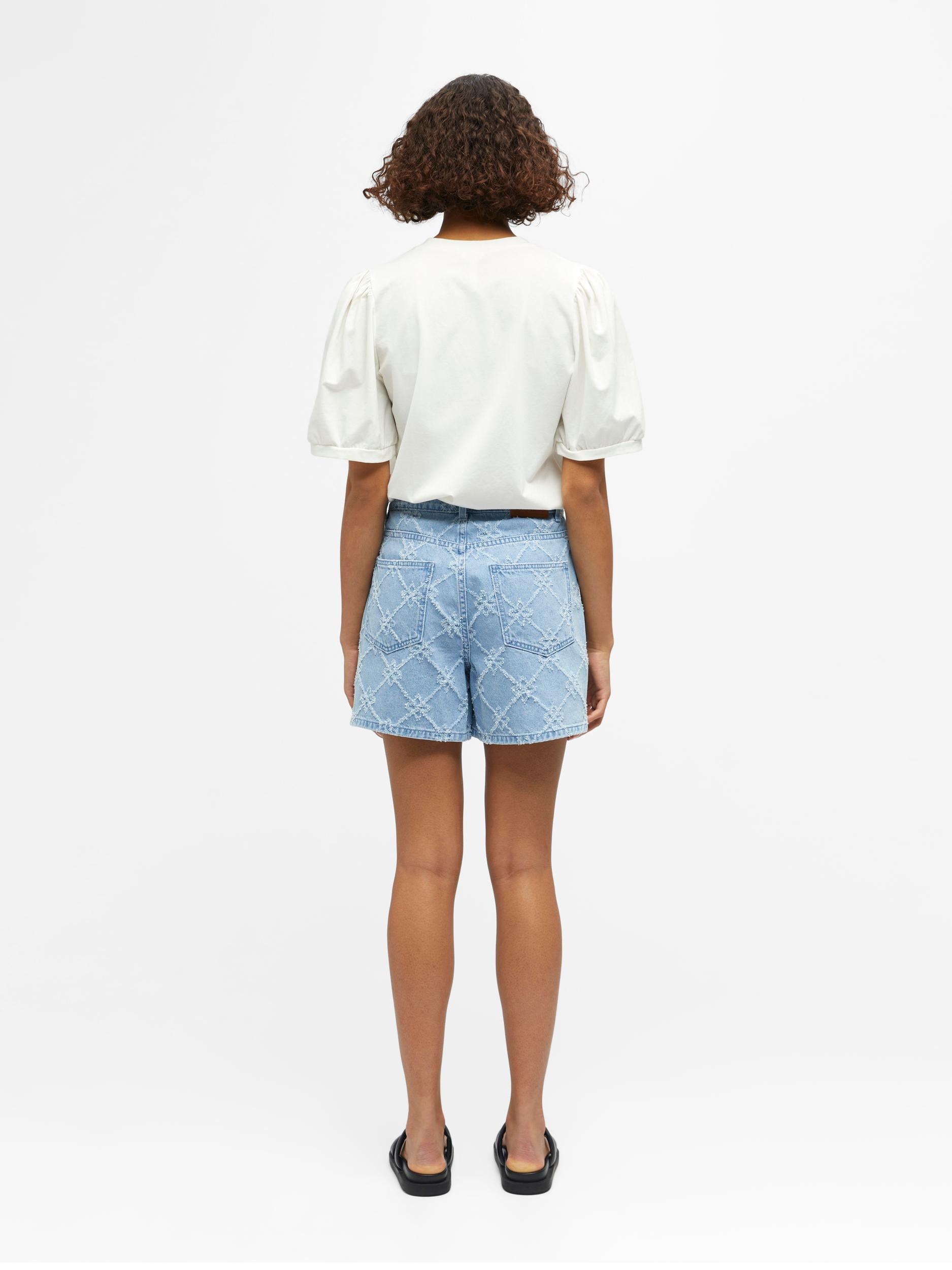 Object Moji Bruce Denim Shorts