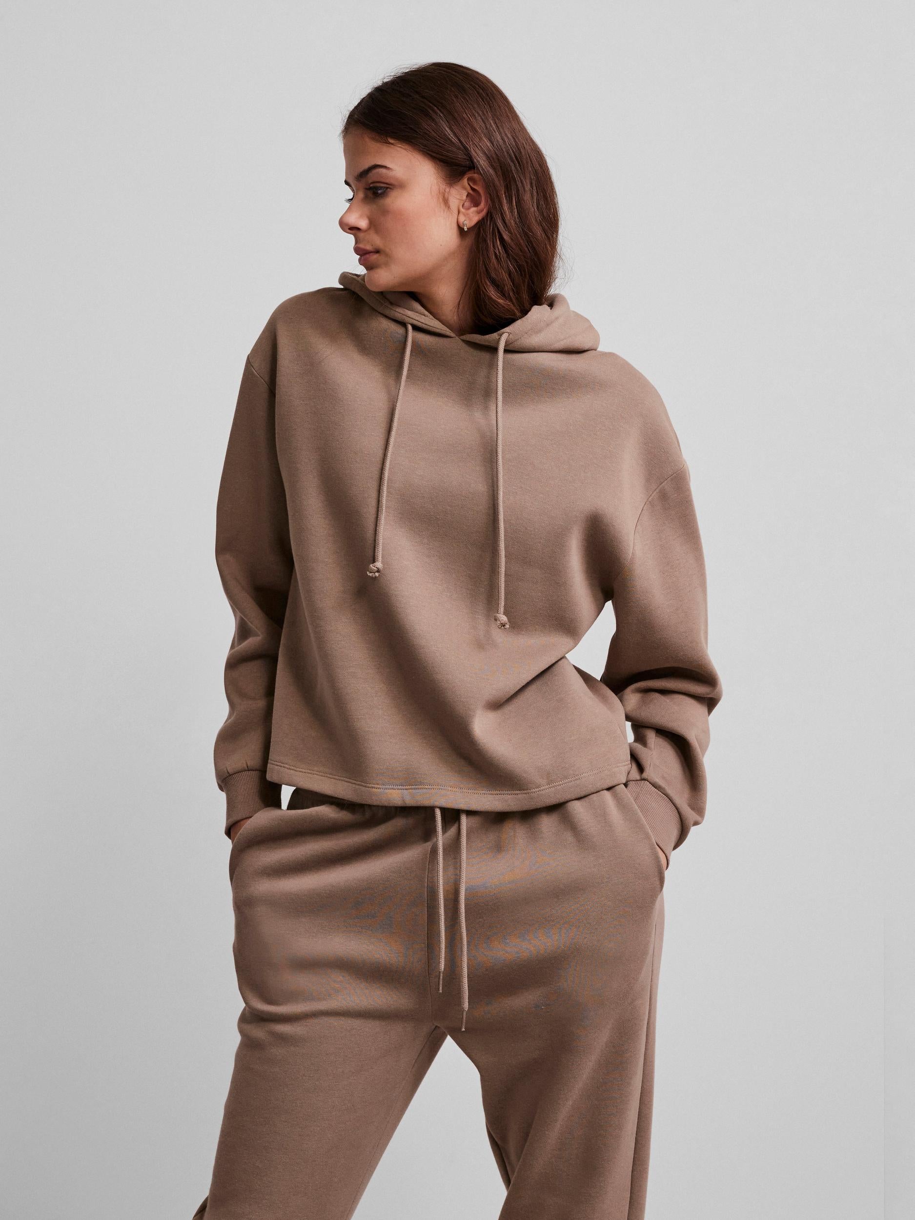 Pieces Chilli Hoodie- sand
