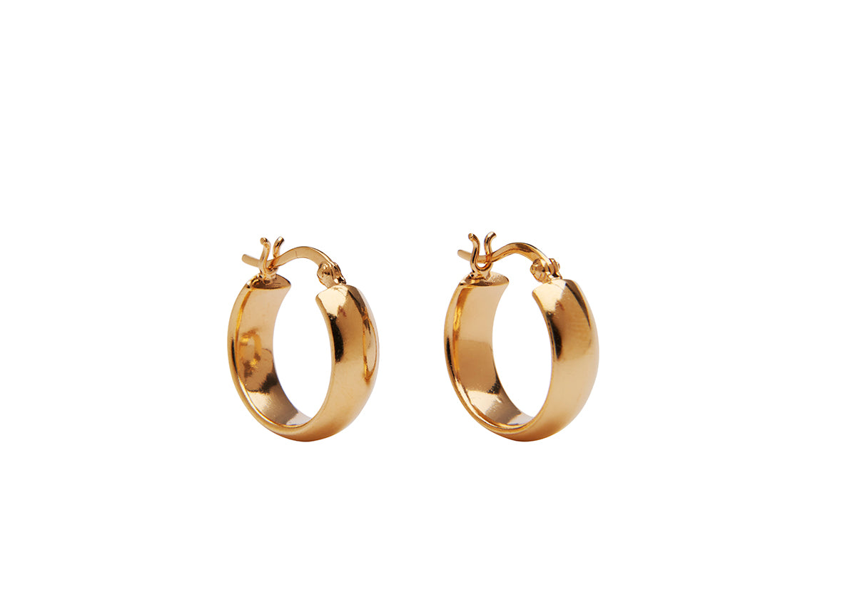 Pico Shira hoops gold