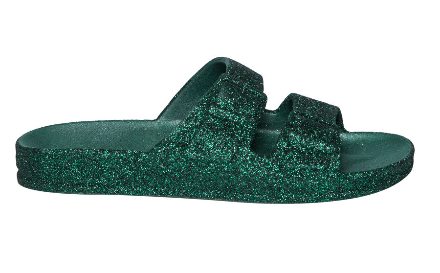 sandal glimmer grøn green