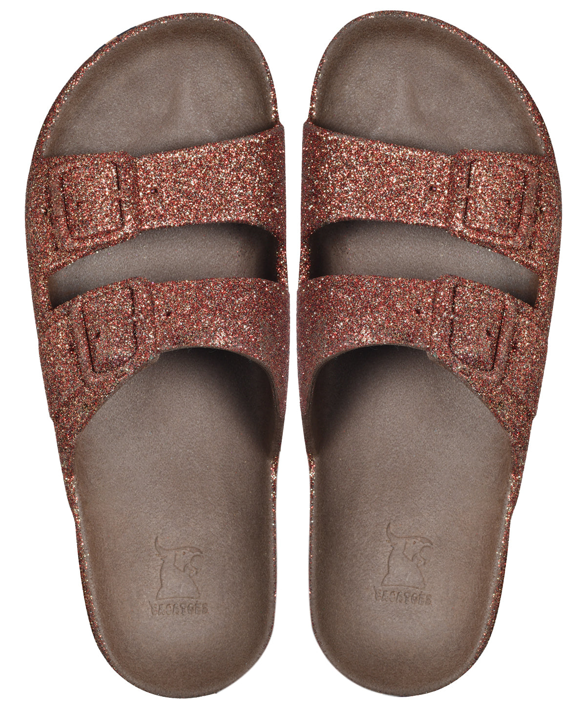 Cacatoes glimmer sandal brown